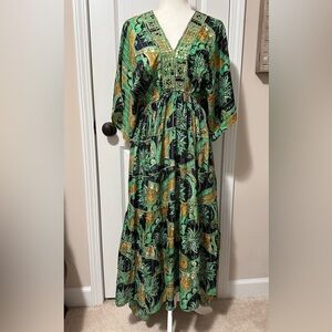 NAOO WOMENS’ Multi Pattern Maxi Dress- SIZE: Small Brand New -NWT